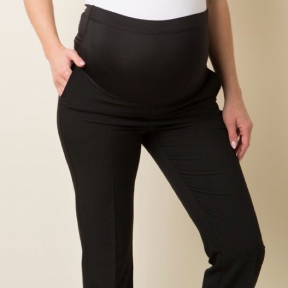 Pinkblush Maternity black dress pants